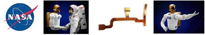 NASA Logo along with various robotics projects.